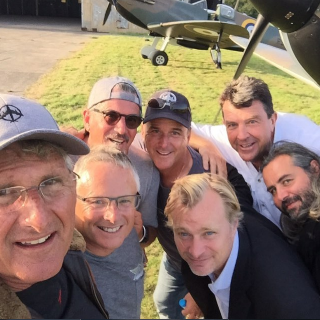 Hosking Aviation collaborating with Director Christopher Nolan on set