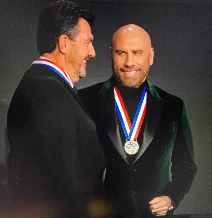 With John Travolta