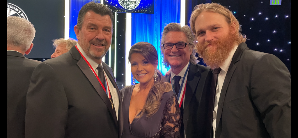 With Kurt & Wyatt Russell